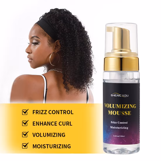 OEM/ODM Lockenschaum-Mousse, starker Halt, lange