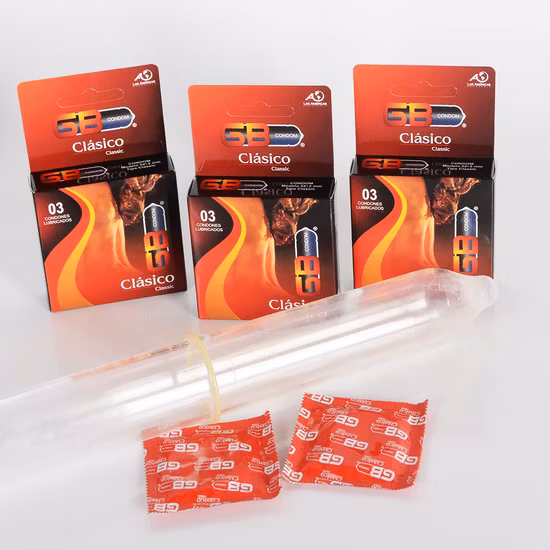 Kondomprodukte günstiger Preis mit Latex-Material Kondom Damen Werbeartikel Long Love Kondom